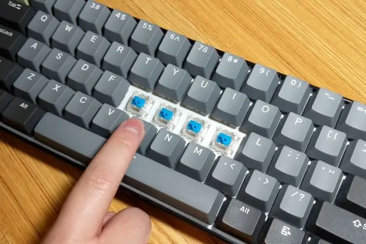 Gateron Blue Mechanical Keyboard Switches