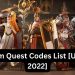 Magnum Quest Codes List [Updated 2022]