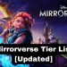 Mirrorverse Tier List [Updated]