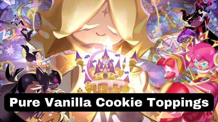 Pure Vanilla Cookie Toppings