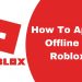 how to appear offline on roblox