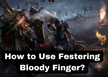 how to use festering bloody finger