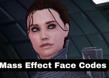 mass effect face codes