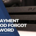 PS4 payment method forgot password